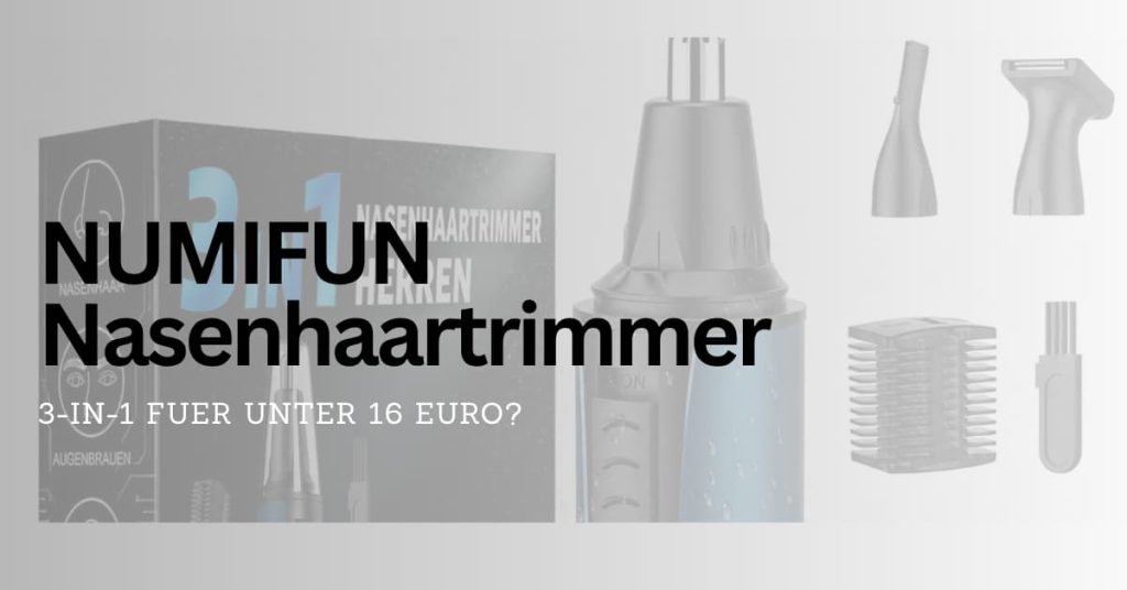 NUMIFUN Nasenhaartrimmer