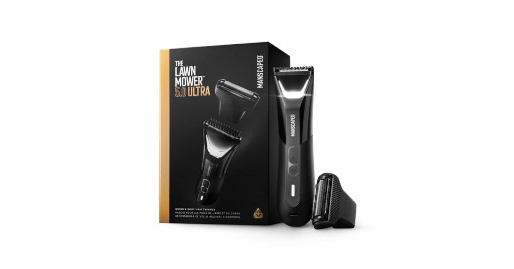 MANSCAPED The Lawn Mower 5.0 Ultra – Trimmer und Rasieraufsatz mit Verpackung